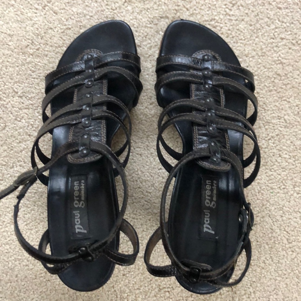 Paul Green Leather Sandals